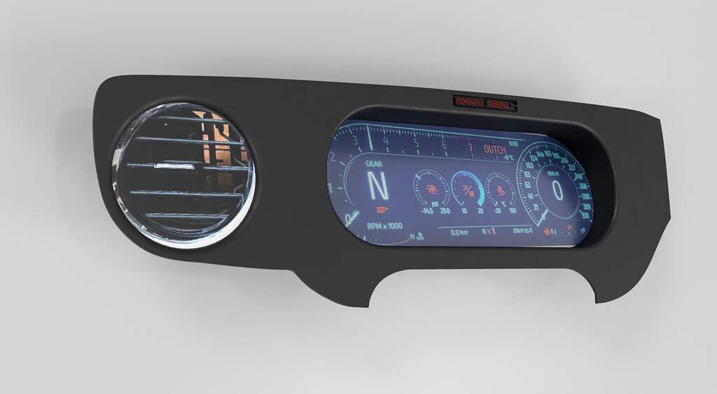 Some work on the mustang 10-14 cluster - General - RealDash