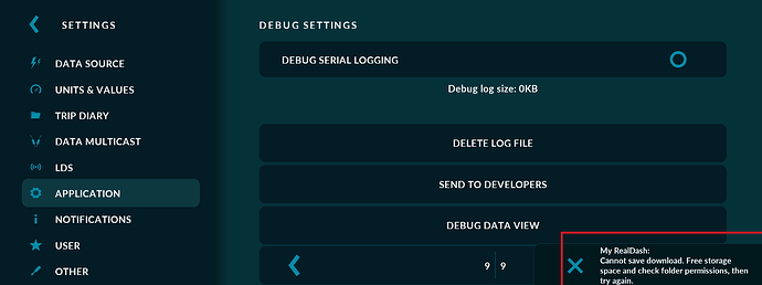 realdash issue